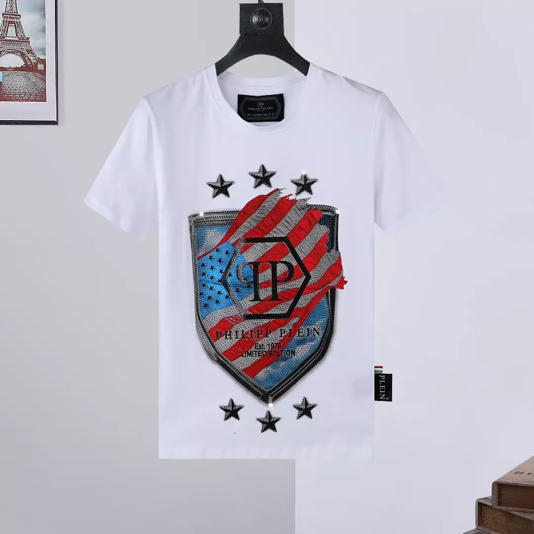 philipp plein pp t-shirt manches courtes pour homme s_127635b:Philipp Plein T-Shirt Outlet